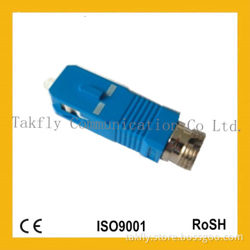 0.1db Sc-FC Male to Female Sm Simplex Fiber Optic/Hybrid Adapter